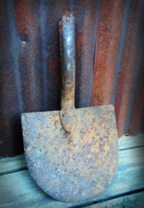 Shovel from the 1850s